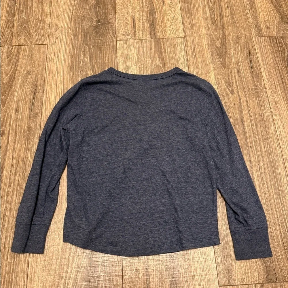 Gap Kids Navy Blue Long Sleeve T Shirt Size Small